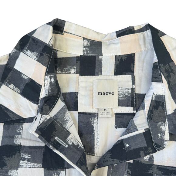 Anthropologie Maeve The Bettina Tiered Shirt Dress - Picture 4 of 12